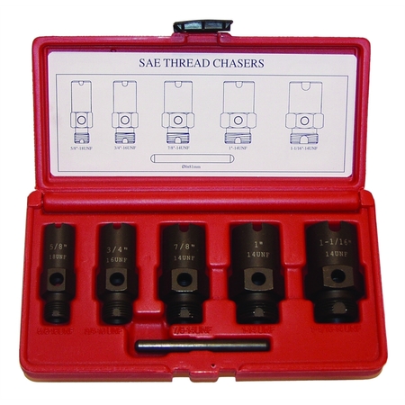 LOCK TECHNOLOGY Sae Thread Chaser Socket Kit LT999